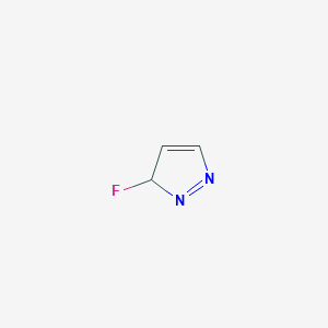 3-Fluoro-3H-pyrazole