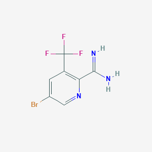 5-Bromo-3-(trifluoromethyl)picolinimidamide