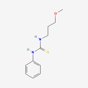 B1366248 1-(3-Methoxypropyl)-3-phenylthiourea CAS No. 55409-87-5
