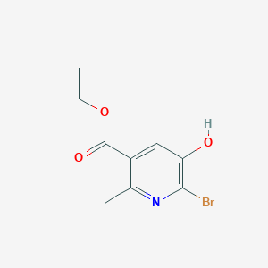 Ethyl 6-bromo-5-hydroxy-2-methylnicotinate