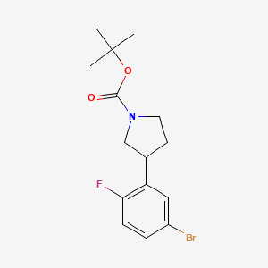 1-Boc-3-(5-bromo-2-fluorophenyl)pyrrolidine