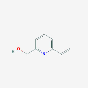 B136626 (6-Ethenylpyridin-2-yl)methanol CAS No. 155269-60-6