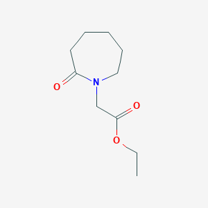 molecular formula C10H17NO3 B1366278 （2-氧代氮杂环-1-基）乙酸乙酯 CAS No. 61516-76-5