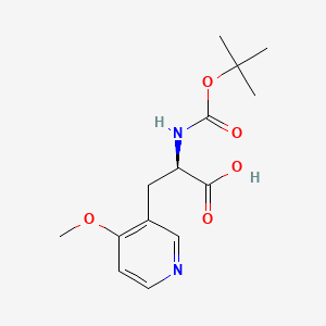 (R)-2-((tert-Butoxycarbonyl)amino)-3-(4-methoxypyridin-3-yl)propanoic acid