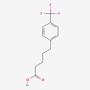 5-[4-(Trifluoromethyl)phenyl]pentanoic acid