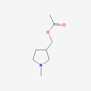 (1-Methyl-3-pyrrolidinyl)methyl Acetate