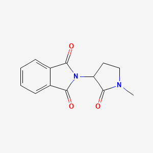 2-(1-Methyl-2-oxo-pyrrolidin-3-yl)isoindoline-1,3-dione