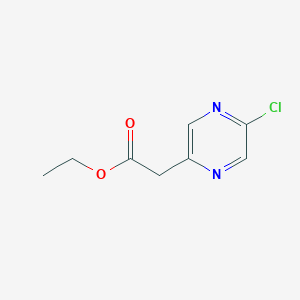 Ethyl 2-(5-chloropyrazin-2-YL)acetate