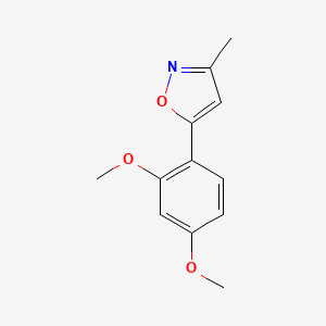 5-(2,4-Dimethoxyphenyl)-3-methylisoxazole