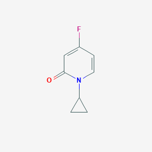 1-Cyclopropyl-4-fluoropyridin-2(1H)-one