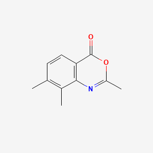 2,7,8-Trimethyl-4H-benzo[d][1,3]oxazin-4-one