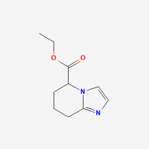 Ethyl 5,6,7,8-tetrahydroimidazo[1,2-a]pyridine-5-carboxylate