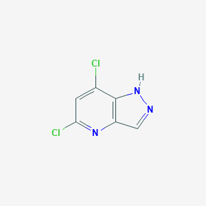 molecular formula C6H3Cl2N3 B13663170 5,7-Dichloro-1H-pyrazolo[4,3-b]pyridine 