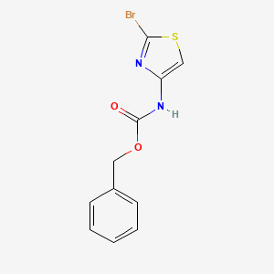 molecular formula C11H9BrN2O2S B13663191 Benzyl (2-bromothiazol-4-yl)carbamate 