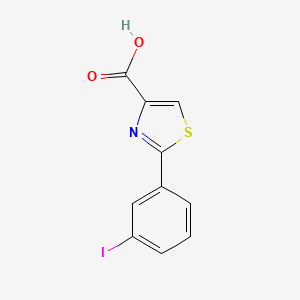 2-(3-Iodophenyl)thiazole-4-carboxylic Acid