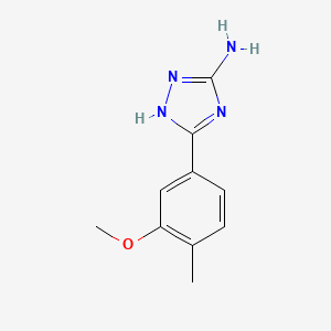 5-Amino-3-(3-methoxy-4-methylphenyl)-1H-1,2,4-triazole