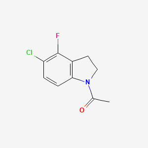 1-(5-Chloro-4-fluoroindolin-1-yl)ethan-1-one