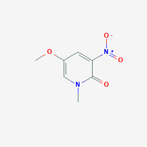 5-Methoxy-1-methyl-3-nitropyridin-2(1H)-one