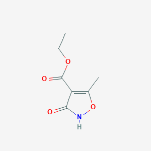 Ethyl 3-hydroxy-5-methylisoxazole-4-carboxylate