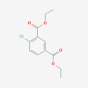 molecular formula C12H13ClO4 B13663304 Diethyl 4-chloroisophthalate 