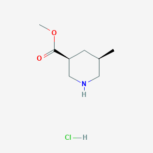 (3S,5R)-Methyl 5-methylpiperidine-3-carboxylate hydrochloride