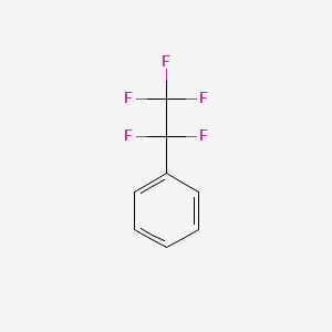 molecular formula C8H5F5 B1366348 (五氟乙基)苯 CAS No. 309-11-5