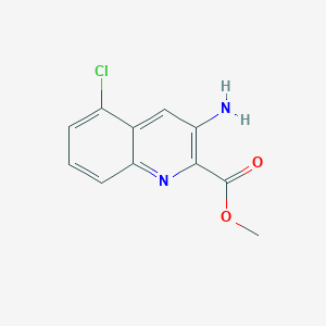 Methyl 3-amino-5-chloroquinoline-2-carboxylate