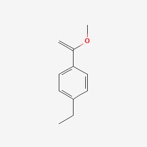 1-Ethyl-4-(1-methoxyvinyl)benzene