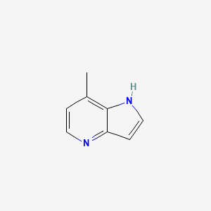 molecular formula C8H8N2 B1366360 7-甲基-1H-吡咯并[3,2-B]吡啶 CAS No. 357263-42-4
