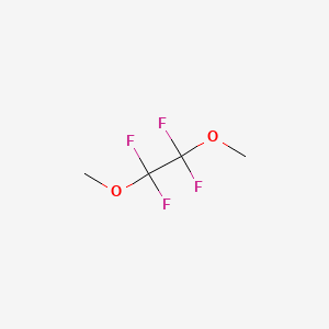 molecular formula C4H6F4O2 B1366371 1,2-二甲氧基-1,1,2,2-四氟乙烷 CAS No. 73287-23-7