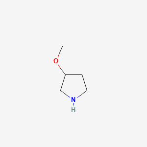 molecular formula C5H11NO B1366375 3-甲氧基吡咯烷 CAS No. 62848-20-8