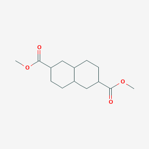 molecular formula C14H22O4 B1366380 癸氢-2,6-萘二甲酸二甲酯 CAS No. 3068-02-8