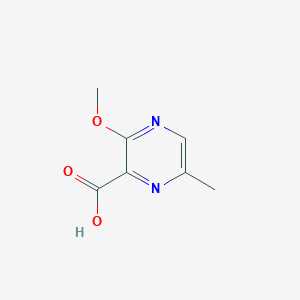 molecular formula C7H8N2O3 B13663884 3-Methoxy-6-methylpyrazine-2-carboxylic acid 