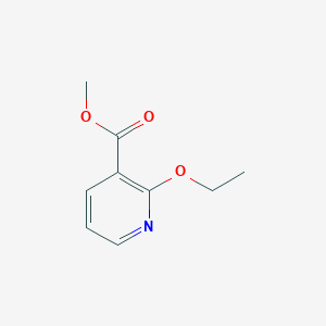molecular formula C9H11NO3 B1366403 3-吡啶甲酸，2-乙氧基，甲酯 CAS No. 74357-21-4