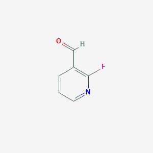 molecular formula C6H4FNO B1366415 2-氟-3-甲酰吡啶 CAS No. 36404-90-7