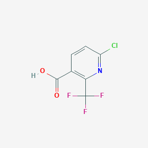 B1366418 6-Chloro-2-(trifluoromethyl)nicotinic acid CAS No. 261635-83-0