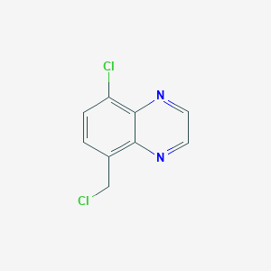 5-Chloro-8-(chloromethyl)quinoxaline