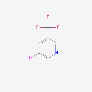 3-Iodo-2-methyl-5-(trifluoromethyl)pyridine