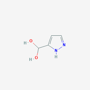 (1H-Pyrazol-3-yl)methanediol