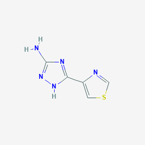 5-Amino-3-(4-thiazolyl)-1H-1,2,4-triazole