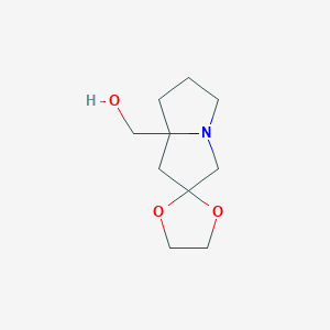 (Hexahydrospiro[[1,3]dioxolane-2,2'-pyrrolizin]-7a'-yl)methanol