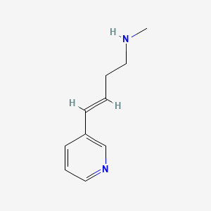 molecular formula C10H14N2 B1366462 利伐尼克林 CAS No. 538-79-4
