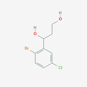 (S)-1-(2-Bromo-5-chlorophenyl)-1,3-propanediol