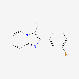 2-(3-Bromophenyl)-3-chloroimidazo[1,2-a]pyridine