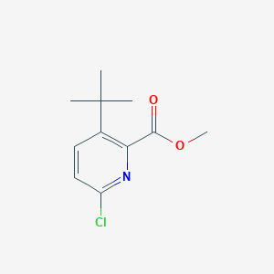 Methyl 3-(tert-butyl)-6-chloropicolinate