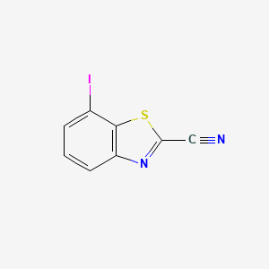 7-Iodobenzo[d]thiazole-2-carbonitrile