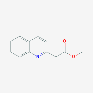 molecular formula C12H11NO2 B1366492 2-(喹啉-2-基)乙酸甲酯 CAS No. 52249-48-6