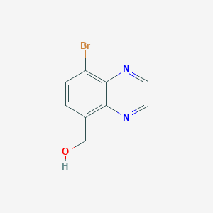 (8-Bromoquinoxalin-5-yl)methanol