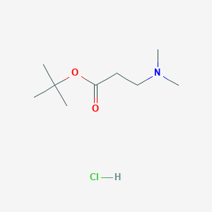 molecular formula C9H20ClNO2 B13664942 tert-Butyl 3-(dimethylamino)propanoate hydrochloride 