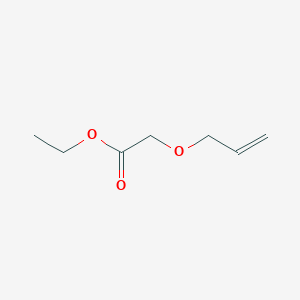 molecular formula C7H12O3 B1366501 Ethyl 2-(prop-2-en-1-yloxy)acetate 